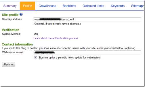 Bing 网站管理员工具使用指南