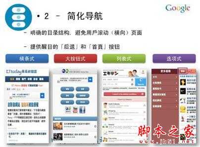 谷歌手机站优化指南之移动建站十大原则