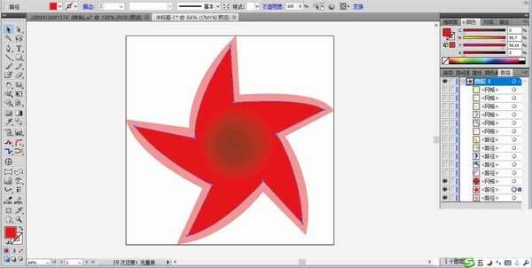 ai怎么画卡通效果的小风车? ai小风车的画法